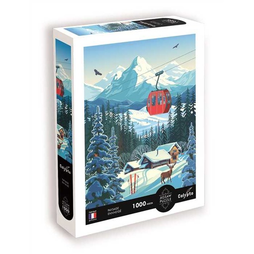 [327200] Puzzle Paysage enneigé 1000 pcs