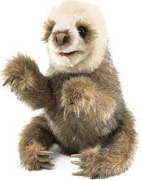 [2927] Marionnette bébé paresseux Baby sloth