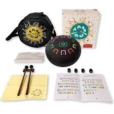 [JCTMB08K] Tambour de langue TAMBU noir en acier 8 pouces 11 notes