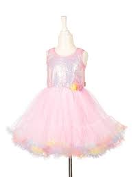 [101006] Robe tutu rose Jocelyne 3-4 ans