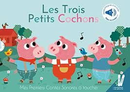 Mes contes à toucher - Les trois petits cochons