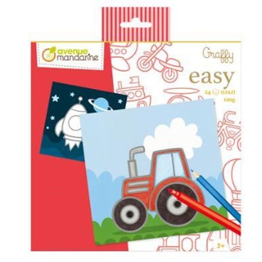 [GY140C] Avenue mandarine - Graffy easy - Moyens de transport