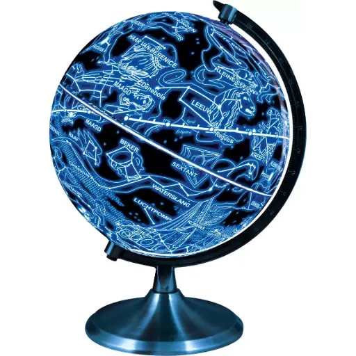 Globe lumineux 25cm night and day 