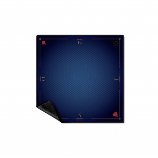 Tapis de cartes prestige Bleu - Wogamat