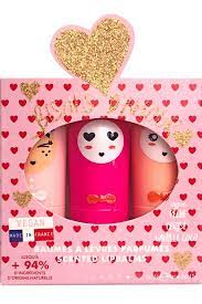 Coffret 3 baumes à lèvres bisous d'amour