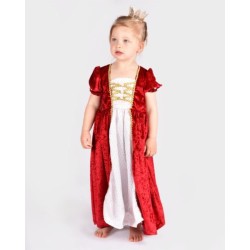 Déguisement Robe de Princesse rouge 4-6 ans (Den Goda Fen)