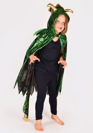 [F9755S] Déguisement dragon combinaison 3-4 ans (Den Goda Fen)