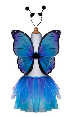 [41585] Set de papillon de nuit 4-6 ans - Bleu