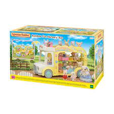 [5744] Sylvanian Families - Le bus et sa cour de récréation