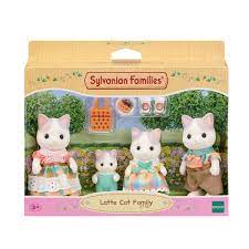 [5738] Sylvanian Families - La famille Chat Latté