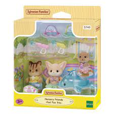 [5749] Sylvanian Families - Le trio des bébés à la piscine