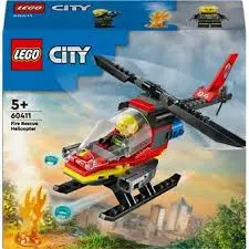[60411] Lego City - Hélicoptère de secours des pompiers 60411