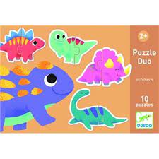[DJ08263] Puzzle Duo - Dinosaures