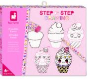 [J09156] Step by step drawing - 20 modèles Kawaii