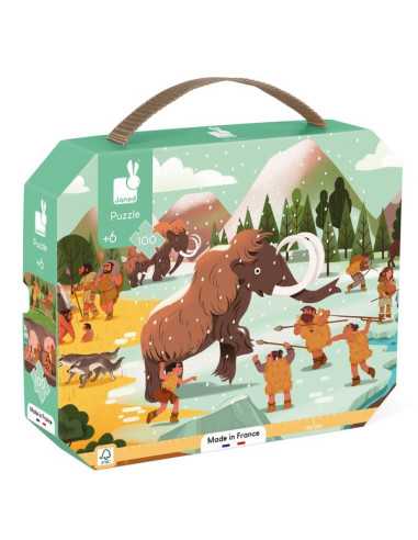 [02546] Puzzle Frisé Préhistoire- 100pcs