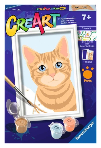 Créart - Chat roux