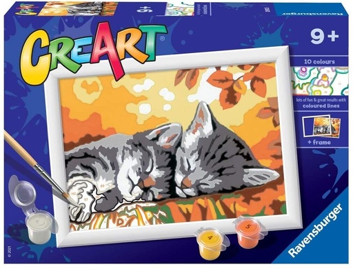 Creart - Maman chat et son petit