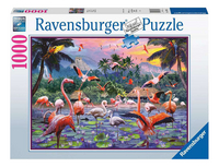 [170821] Puzzle Flamands roses 1000 pcs