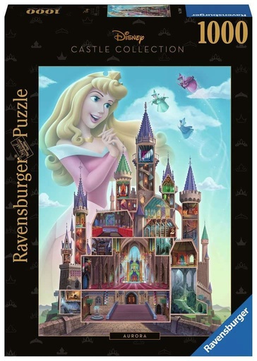 [173389] Puzzle Aurore Château Disney 1000 pcs