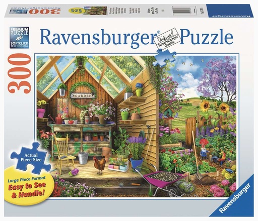 [167876] Puzzle Vue sur l'abris de jardin 300 pcs