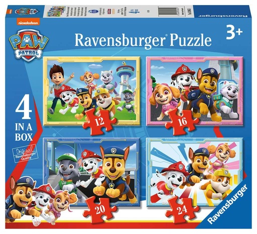 [030651] Box 4 Puzzles Pat'Patrouille