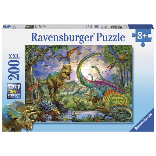 [127184] Puzzle Royaume des dinosaures 200 pcs XXL
