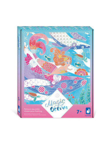 [09107] Peinture aquarelle Magic océan