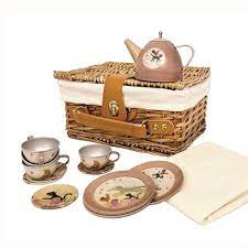 [540057] Set de thé en métal Musiciens de Brême