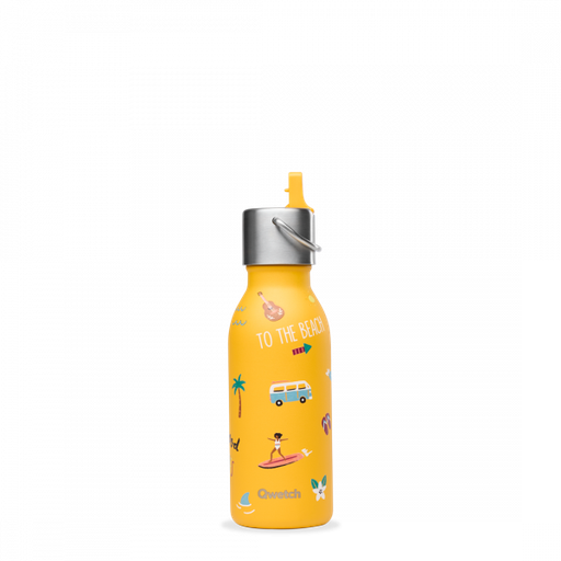 [QK9021] Bouteille isotherme inox - Kids - Honolulu - Curry - 350 ml