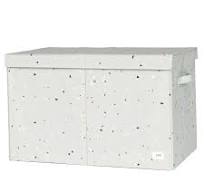 [107-001-025] 3 Sprouts - Coffre à jouets pliant Terrazzo vert