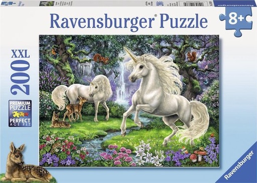 [128389] Puzzle 200pcs XXL - Licornes mystérieuses