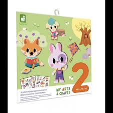 [J09144] My arts & crafts - Stickers épais repositionnables