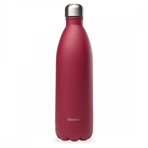 [QD3551] Bouteille isotherme inox - Matt - Framboise - 1000Ml