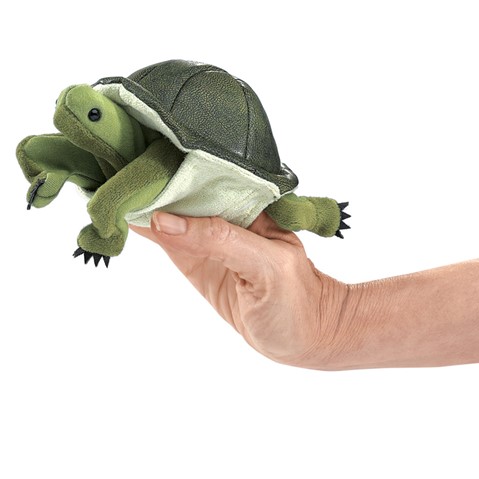[2732] marionnette mini tortue