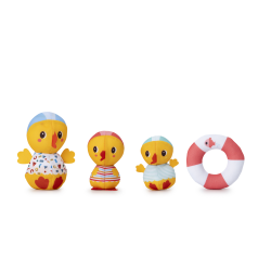 [83544] 3 canards au bord de l'eau