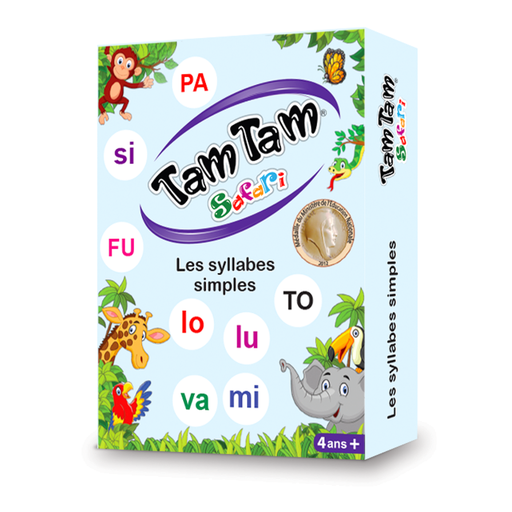 Tam tam safari - les syllabes