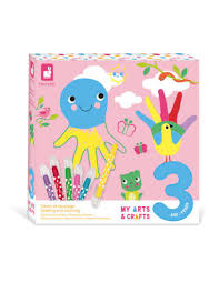 [J09149] My arts & crafts - dessin et coloriage - 3 ans