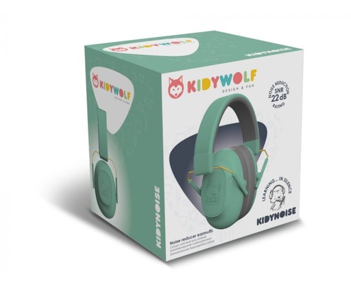 Casque anti-bruit 27db Kidynoise vert