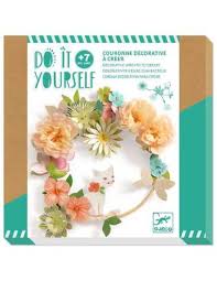 [DJ07967] Do it yourself - Couronne décorative à créer
