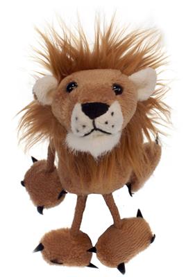 [pc020203] Marionnette à Doigts: LION 15cm