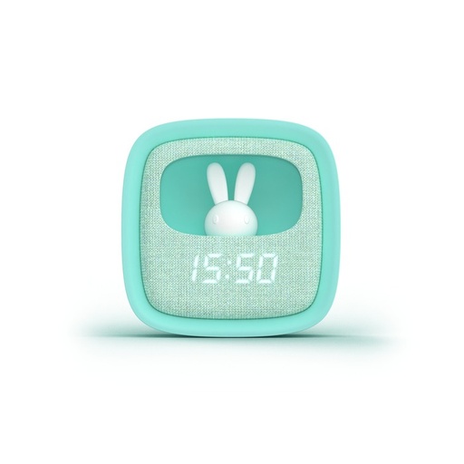 Billy Clock and light - Turquoise