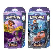 Lorcana S4 Le retour d'Ursula Decks de démarrage - Display fermé de 8