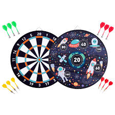 Jeu de fléchettes double face