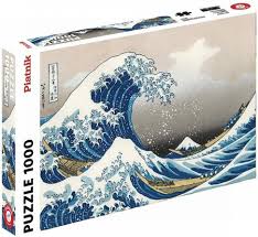 Puzzle 1000pcs La vague Hokusai