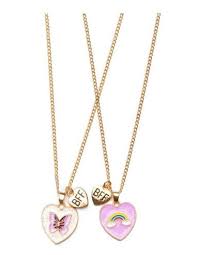 [86149] Collier Rainbow Butterfly BFF