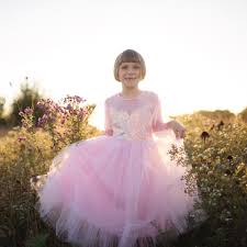 [33325] Déguisement Robe Elegante en Rose ( 5-6ans)
