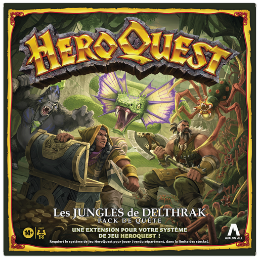 [PIX1617] HeroQuest - Extension Les jungles de Delthrak