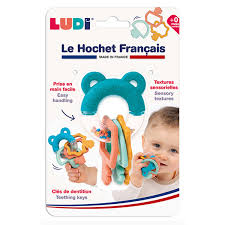 [LU30130] Ludi - Hochet clé de dentition