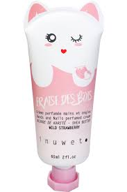 Inuwet Crème parfumée mains Fraise des bois