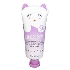 Inuwet Crème parfumée mains Fleur de coton